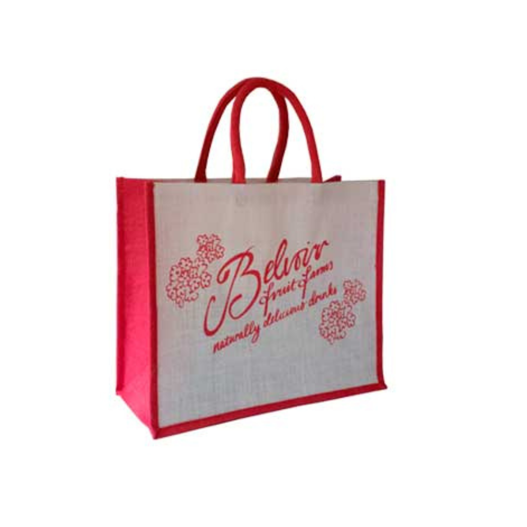 white jute colored gusset